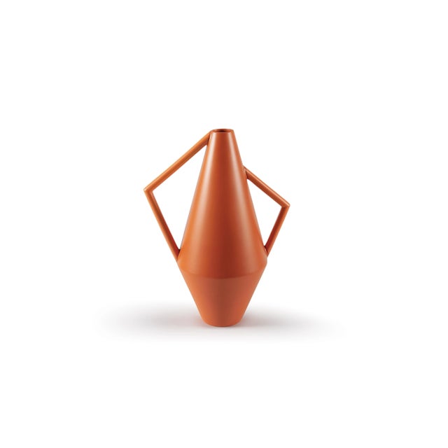 Kora Vase in Orange by Studiopepe for Atipico For Sale - Image 4 of 4