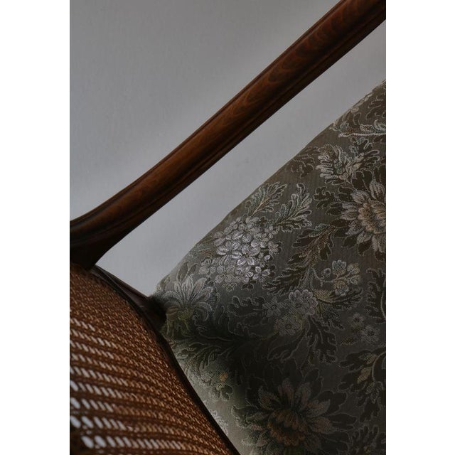 Early 20th Century Danish Rococo Revival Bergére Chair, 1890s For Sale - Image 14 of 18