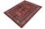 Tribal Super Kazak Red/Beige Wool Rug - 4'10'' X 6'6'' For Sale - Image 9 of 10