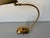 Vintage Brass Mussel Shell Table Lamp With Lucite Base For Sale - Image 11 of 11