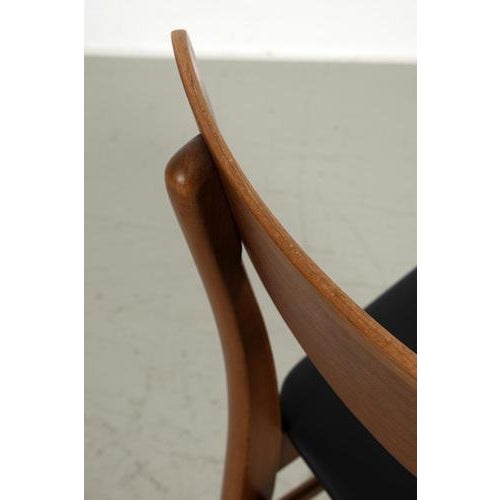 Black Vintage Dining Room Chairs from Farstrup Møbler, Set of 4 For Sale - Image 8 of 12