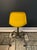 1960s Vintage Herman Miller Eames Fiberglass Shell Chairs – Set of 3 – Orange, Yellow & Gray – Swivel Task Base For Sale - Image 5 of 8