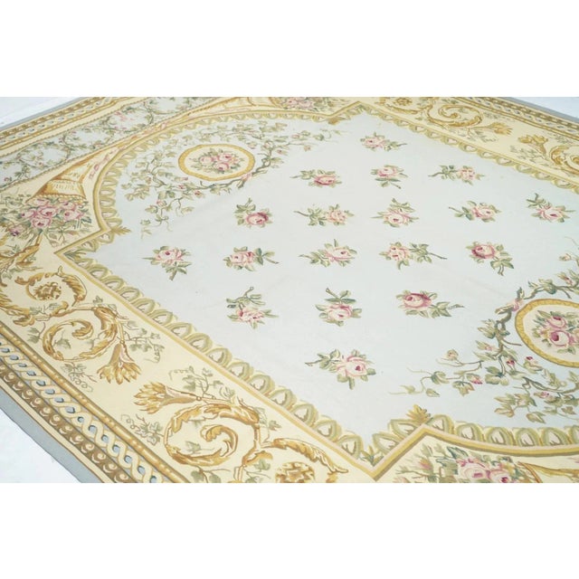 Aubusson Rug 7'9'' X 9'11'' For Sale - Image 4 of 7