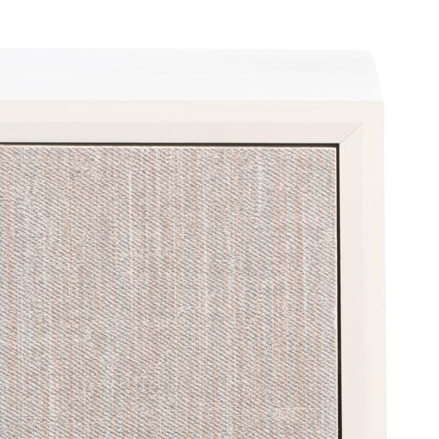 Spritely Home Estella 1 Drawer Accent Table in White For Sale - Image 4 of 11