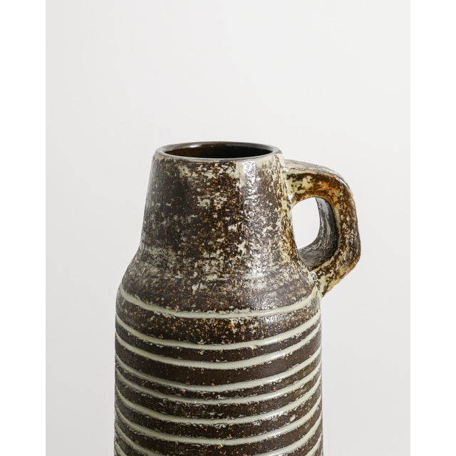 Vintage Swedish Floor Stoneware Vase by Ingrid Atterberg for Upsala Ekeby, 1950s For Sale - Image 3 of 6