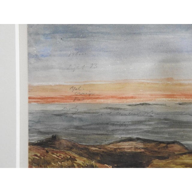 Mid 19th Century English Watercolor Landscape Painting For Sale - Image 4 of 6
