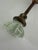 Antique Clear Glass Door Knob Set With Brass Hardware, 1920s–1930s For Sale - Image 11 of 13