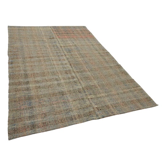 Vintage Turkish Flatweave Kilim Rug For Sale