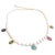 Bochic "Capri" Vintage Pearl, Ruby & Multi Gem Necklace Set 18K Gold & Silver For Sale - Image 15 of 18