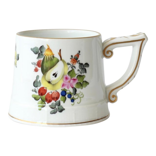 Hand-Painted Herend Porcelain Large Mug For Sale