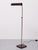 Adjustable Stich Leather Floor Lamp by Jacques Adnet, 1975 For Sale - Image 7 of 12