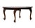 Brown Extendable Chippendale Dining Table, 1930s For Sale - Image 8 of 8