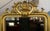 French 19th Century Large Vertical Gold Gilt Mirror with Floral crest For Sale - Image 12 of 18