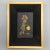 1950s Signed and Framed Mid-Century Asian Miniature Paintings - a Pair For Sale - Image 5 of 12