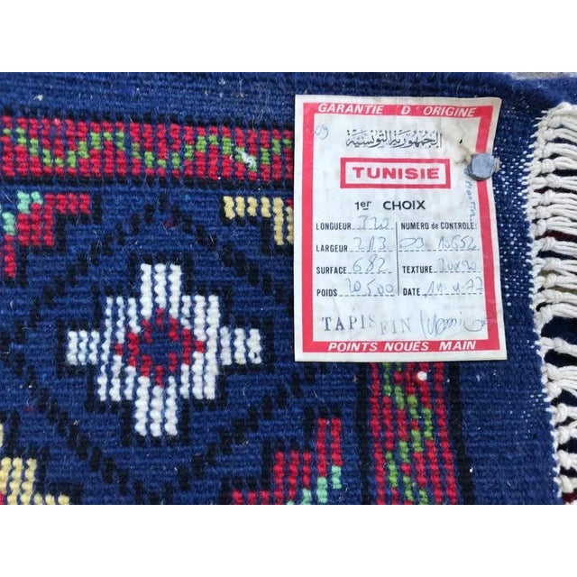 Large Vintage North African Tunisian Rug For Sale - Image 17 of 18