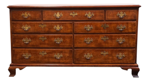 Henredon Furniture Solid Mahogany Traditional Style 63" Double Dresser 5500-01
