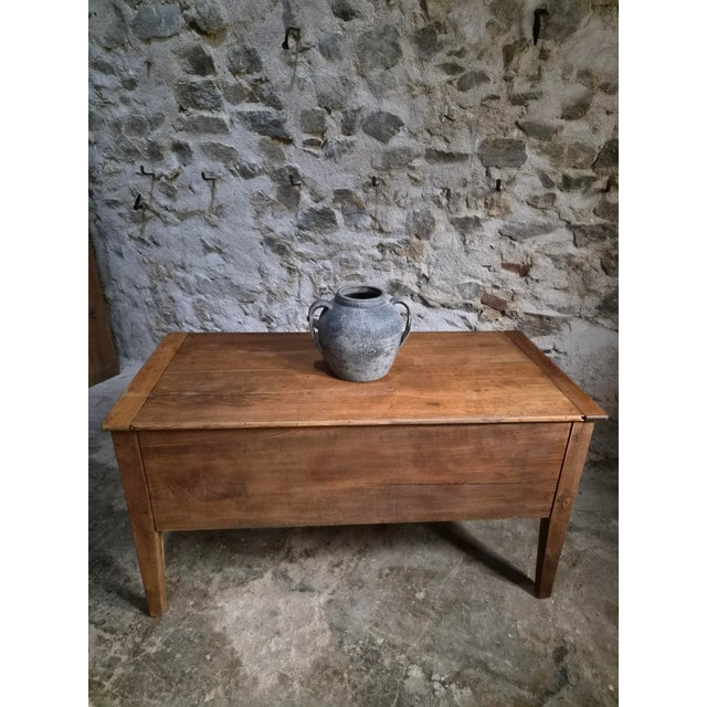 Antique 19th Century French Oak Flour Chest For Sale - Image 16 of 18