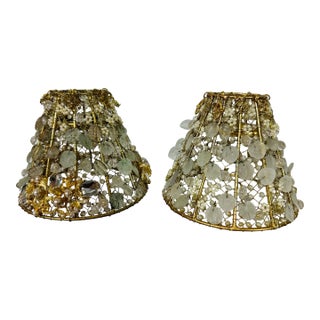Set of Ornate Handcrafted Lampshades For Sale