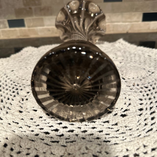 Vintage Art Glass Vase For Sale - Image 4 of 5