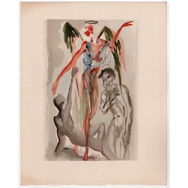 Salvador Dali, Towards the Tree of Law, 1964, Original Woodcut For Sale - Image 9 of 9