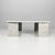 Carlo Scarpa Italian Modern Rectangular Coffe Table in White Marble by Carlo Scarpa, 1980s, 1970s For Sale - Image 4 of 18