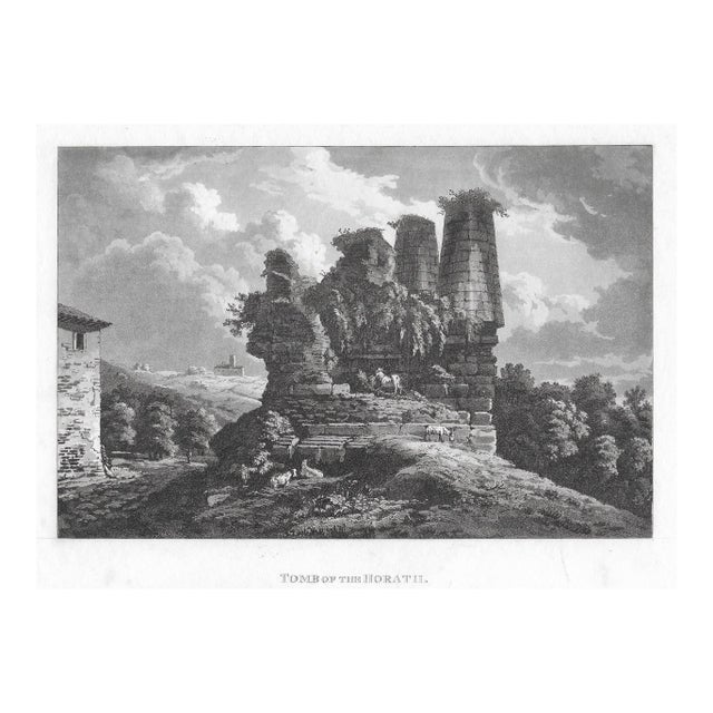 1798 Tomb of Horath Roman Ruin Engraving For Sale