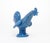 Mid-Century Modern Vintage Italian Blue Ceramic Rooster, 1960s For Sale - Image 3 of 14