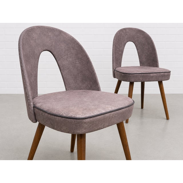 Mid Century Modern Sculptural Arch Back Dining Chairs, Set of 4, C. 1960's For Sale - Image 9 of 11