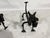 Mod Dragon Andirons in Wrought Iron, 1940s, Set of 2 For Sale - Image 16 of 18