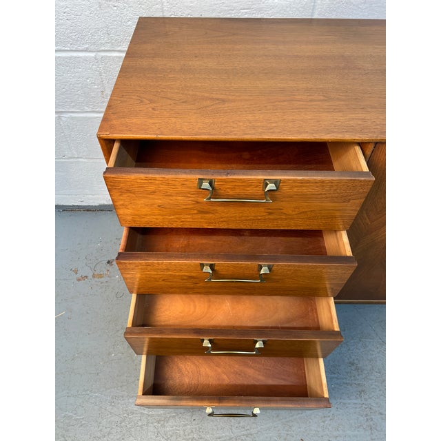 Mid-Century Parquet Dresser by Red Lion Furniture Table Co Inc., Attributed For Sale - Image 17 of 18