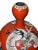 Japanese Cloisonne Enamel Red Gourd Shaped Dragon Vase Meiji For Sale - Image 10 of 10