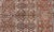 Red Antique Persian Joshegan Rug in Ivory Background With Red, Green and Blue 3′7″ × 5′2″ For Sale - Image 8 of 10