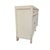 A distressed whitewashed finish sideboard with four cabinet doors and four drawers, offers a rustic and charming addition...