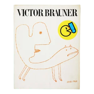 1969 Victor Brauner Art Exhibition Book Catalog Vintage Iolas-Galatea Gallery Rome 1960s