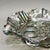 Vintage Federal Glass Smokey Gray “Pioneer” Carnival Glass Fruit Bowl For Sale In New York - Image 6 of 8