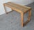 Lou Hodges Minimalist Oak Console Table by Lou Hodges For Sale - Image 4 of 7
