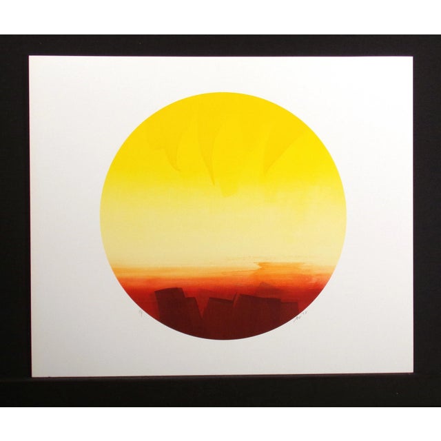 Contemporary Kristen Gipson Untitled Vintage Abstract Monotype Art Print C. 1978 For Sale - Image 3 of 5