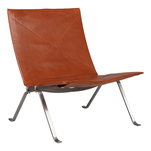 PK22 Lounge Chair by Poul Kjærholm for Fritz Hansen, 1970s For Sale