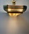 Art Deco Ceiling Light with Murano Brass Rods, 1940s For Sale - Image 4 of 10