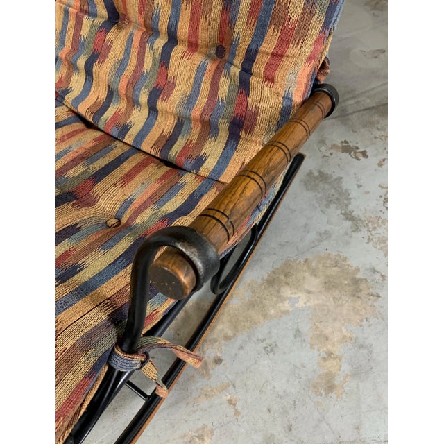 Lee L. Woodard & Sons Woodard Modernist Rocking Chair For Sale - Image 4 of 12