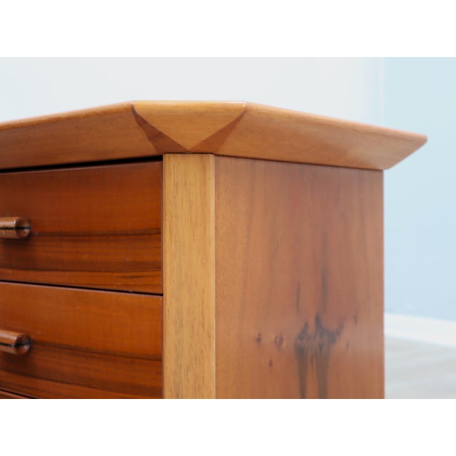 1970s Walnut Bedside Tables, 1970s, Set of 2 For Sale - Image 5 of 13