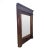 Monumental Restored Chicago Architectural Salvage Mahogany Pier / Hall Mirror For Sale