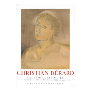 Christian Berard Galerie Lucie Weill, 1968