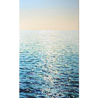 Light on Water 11.Modern Original Painting. For Sale