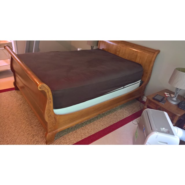 Ethan Allen Legacy Queen Sleigh Bed Chairish