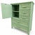 Henry Link Faux Bamboo 5-Drawer Chest – Gumdrop Green For Sale In West Palm - Image 6 of 8