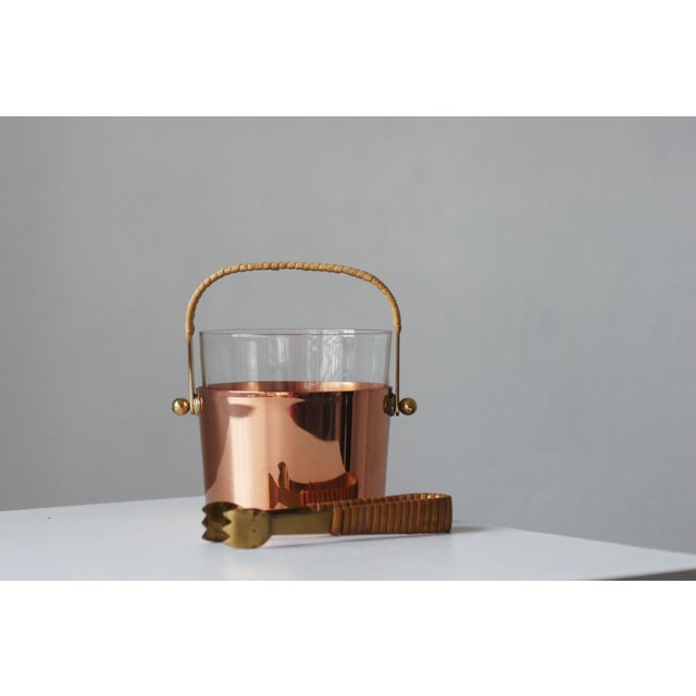 Gunnar Ander Ice Bucket by Gunnar Ander for Ystad-Metall, 1950s For Sale - Image 4 of 6