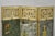 Antique Chinoiserie Oriental Eglomise Antiqued Mirror Glass 3 Panel Room Screen For Sale - Image 4 of 18