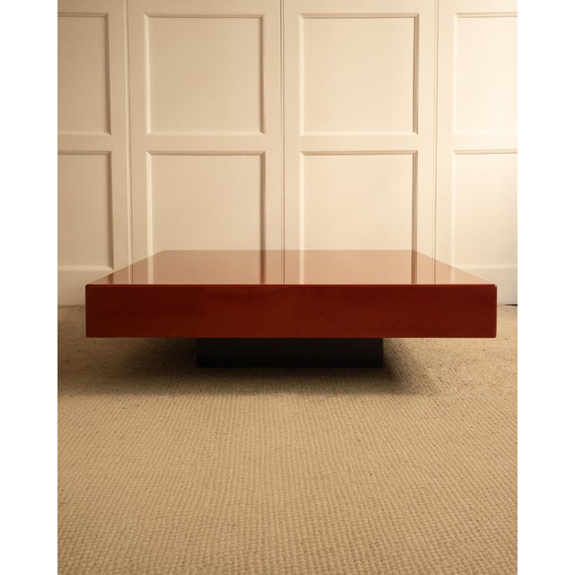 1970s Lacquered Coffee Table, Italy, 1970s For Sale - Image 5 of 7