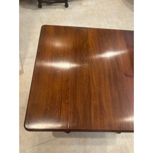 Queen Anne Cherry Drop Leaf End Table - Pennsylvania House For Sale - Image 9 of 11